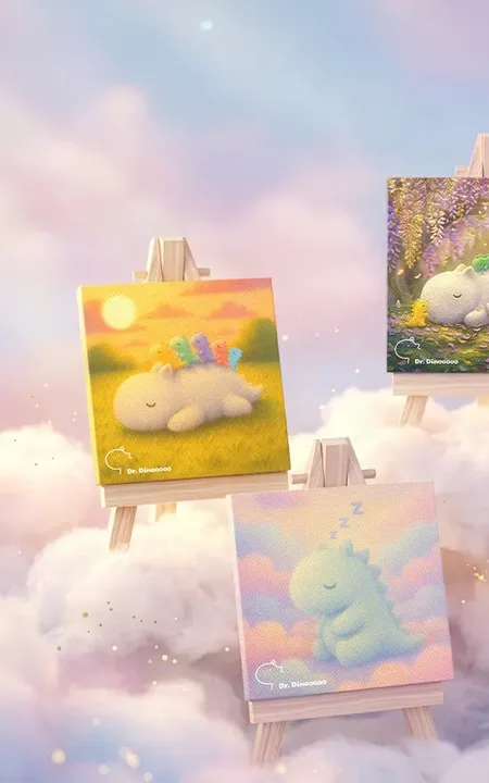 畫架左側